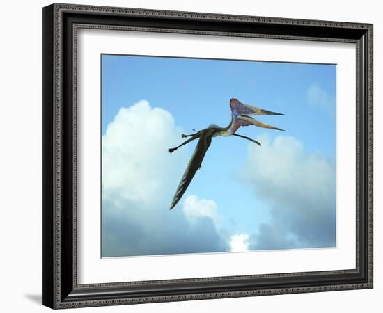 Zhejiangopterus, a Genus of Azhdarchid Pterosaur-null-Framed Art Print