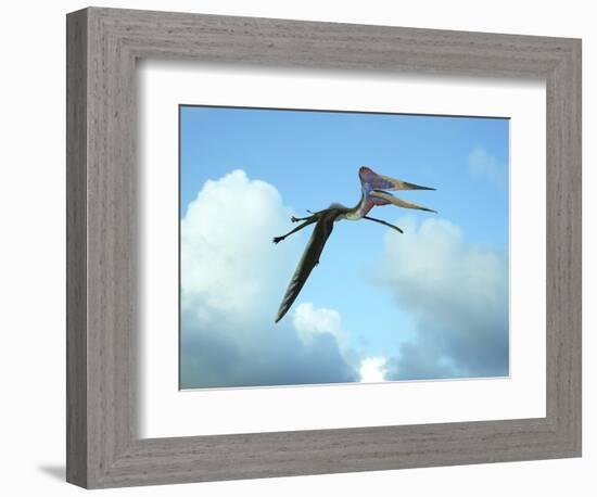 Zhejiangopterus, a Genus of Azhdarchid Pterosaur-null-Framed Premium Giclee Print