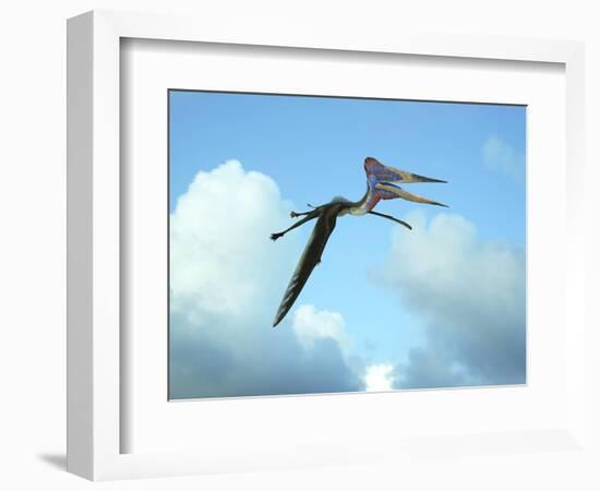 Zhejiangopterus, a Genus of Azhdarchid Pterosaur-null-Framed Premium Giclee Print