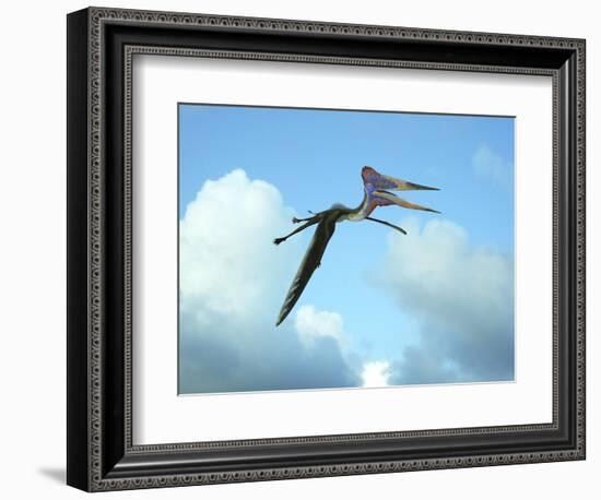 Zhejiangopterus, a Genus of Azhdarchid Pterosaur-null-Framed Premium Giclee Print