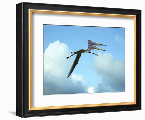 Zhejiangopterus, a Genus of Azhdarchid Pterosaur-null-Framed Premium Giclee Print