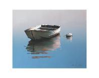Lonely Boat-Zhen-Huan Lu-Art Print