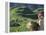 Zhuang Girl with Rice Terraces, China-Keren Su-Framed Premier Image Canvas