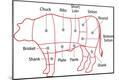 'Beef Chart' Art Print - Zibedik | Art.com