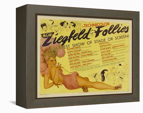 Ziegfeld Follies, 1946-null-Framed Stretched Canvas