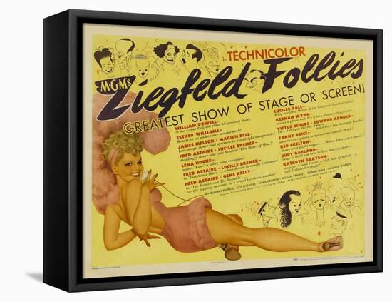 Ziegfeld Follies, 1946-null-Framed Stretched Canvas