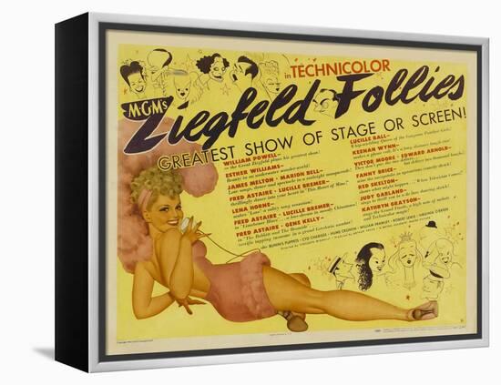 Ziegfeld Follies, 1946-null-Framed Stretched Canvas