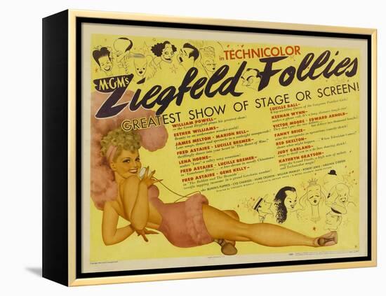 Ziegfeld Follies, 1946-null-Framed Stretched Canvas