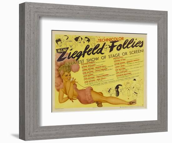 Ziegfeld Follies, 1946-null-Framed Premium Giclee Print