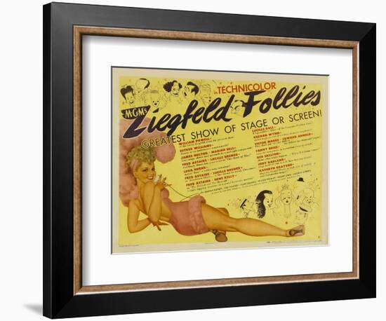 Ziegfeld Follies, 1946-null-Framed Premium Giclee Print