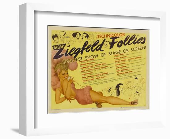 Ziegfeld Follies, 1946-null-Framed Premium Giclee Print