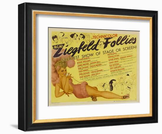 Ziegfeld Follies, 1946-null-Framed Premium Giclee Print