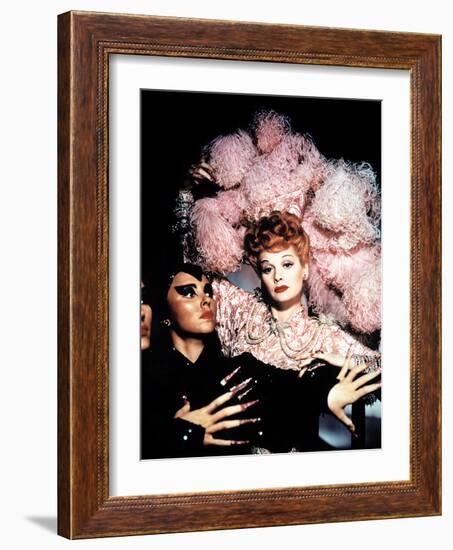 Ziegfeld Follies, Lucille Ball, 1946-null-Framed Photo