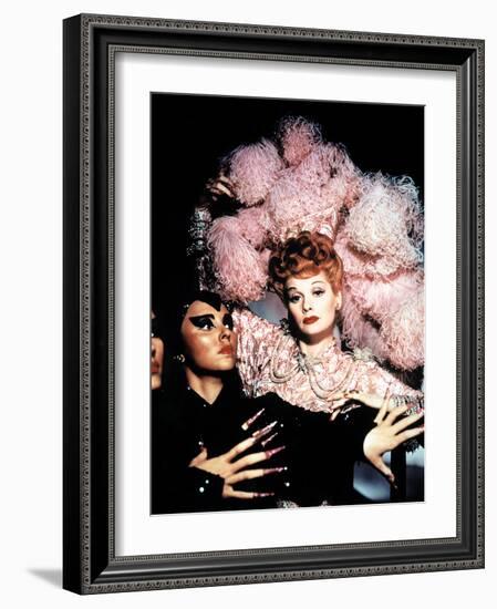 Ziegfeld Follies, Lucille Ball, 1946-null-Framed Photo