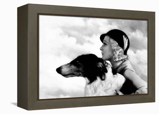 Ziegfeld Model 20's-null-Framed Stretched Canvas