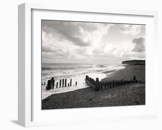 Zig-Zag Groynes, Pett Level 1987-Fay Godwin-Framed Giclee Print