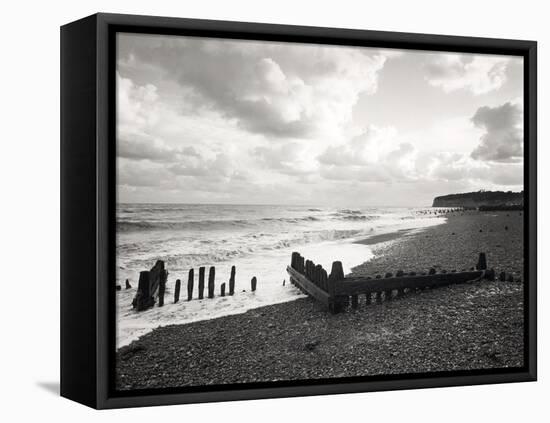 Zig-Zag Groynes, Pett Level 1987-Fay Godwin-Framed Premier Image Canvas