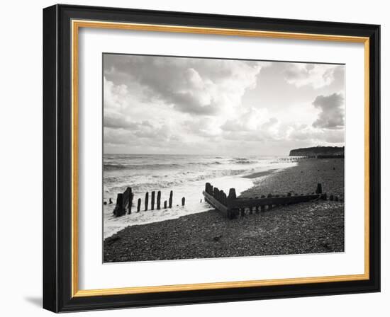 Zig-Zag Groynes, Pett Level 1987-Fay Godwin-Framed Premium Giclee Print