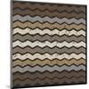 Zig Zag Zen (Neutrals)-Susan Clickner-Mounted Giclee Print