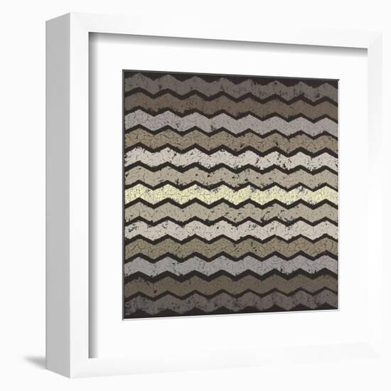 Zig Zag Zen-Susan Clickner-Framed Giclee Print