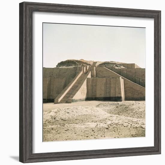 Ziggurat in Sumerian City Dating from around 4500-400Bc, Ur, Iraq, Middle East-Richard Ashworth-Framed Photographic Print