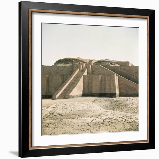 Ziggurat in Sumerian City Dating from around 4500-400Bc, Ur, Iraq, Middle East-Richard Ashworth-Framed Photographic Print