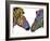 Ziggy and Zag the Zebras-Ruth Day-Framed Giclee Print