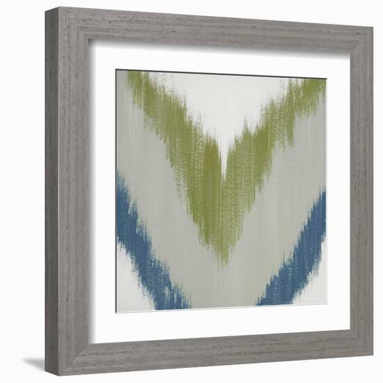 Zigs n Zags I-Rita Vindedzis-Framed Art Print