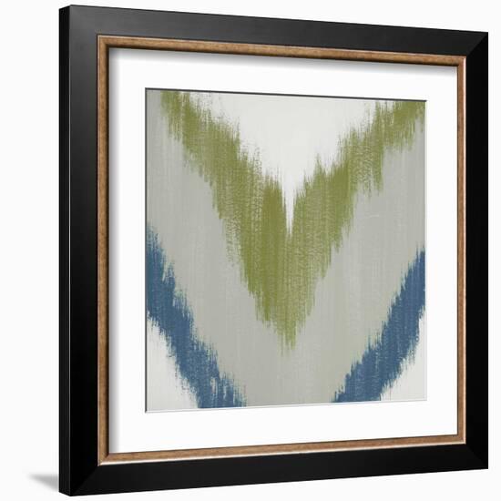 Zigs n Zags I-Rita Vindedzis-Framed Art Print