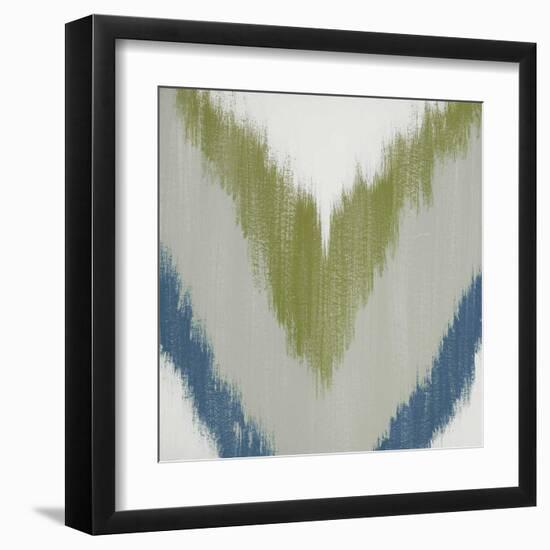 Zigs n Zags I-Rita Vindedzis-Framed Art Print