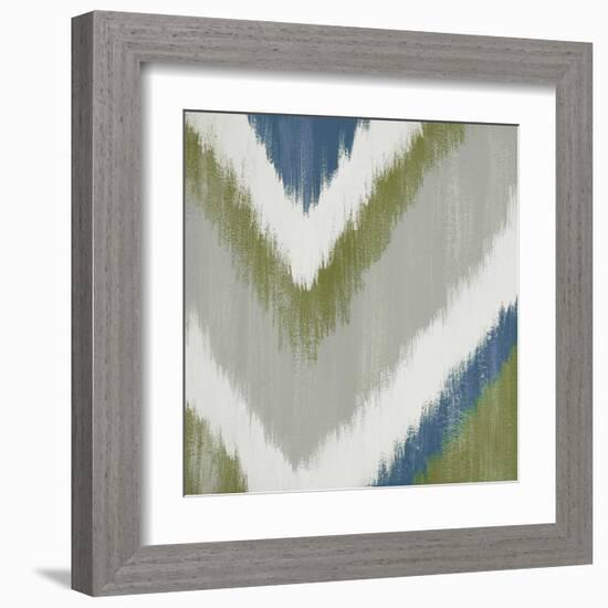 Zigs n Zags III-Rita Vindedzis-Framed Art Print