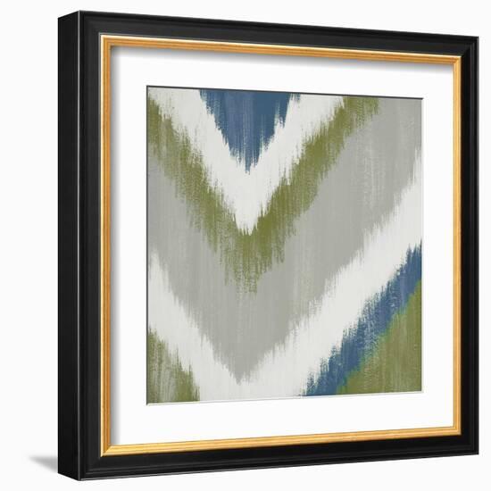 Zigs n Zags III-Rita Vindedzis-Framed Art Print