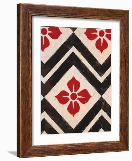 Zigzag Textile-Hope Smith-Framed Art Print