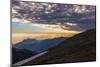 Zillertal Mountains with 'Godrays' in the Morning-Niki Haselwanter-Mounted Photographic Print