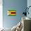 Zimbabwe Flag Design with Wood Patterning - Flags of the World Series-Philippe Hugonnard-Premium Giclee Print displayed on a wall