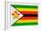 Zimbabwe Flag Design with Wood Patterning - Flags of the World Series-Philippe Hugonnard-Framed Premium Giclee Print