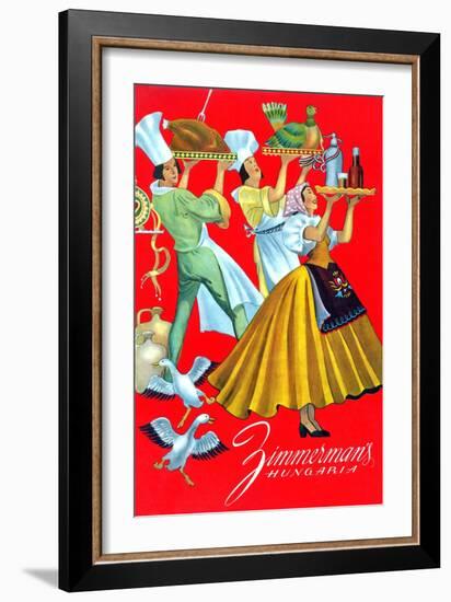 Zimmerman's Hungaria-null-Framed Art Print