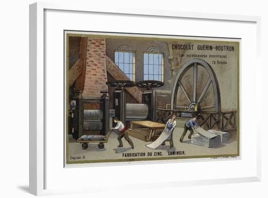 Zinc Manufacturing. Roller-null-Framed Giclee Print
