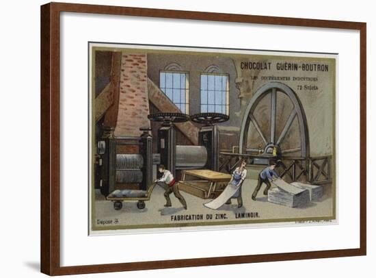 Zinc Manufacturing. Roller-null-Framed Giclee Print