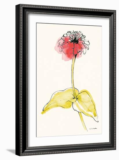 Zinnia II-Shirley Novak-Framed Premium Giclee Print