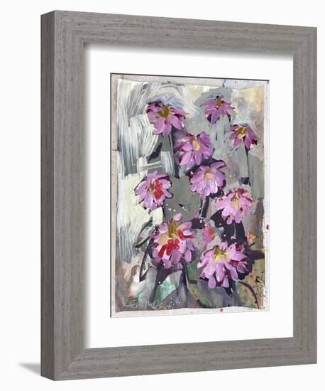 Zinnia II-Erin McGee Ferrell-Framed Art Print