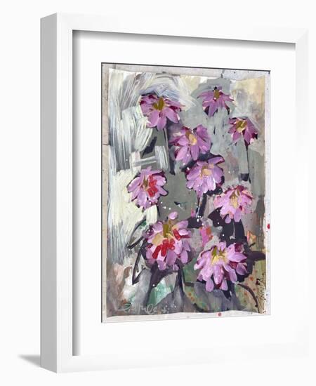 Zinnia II-Erin McGee Ferrell-Framed Art Print