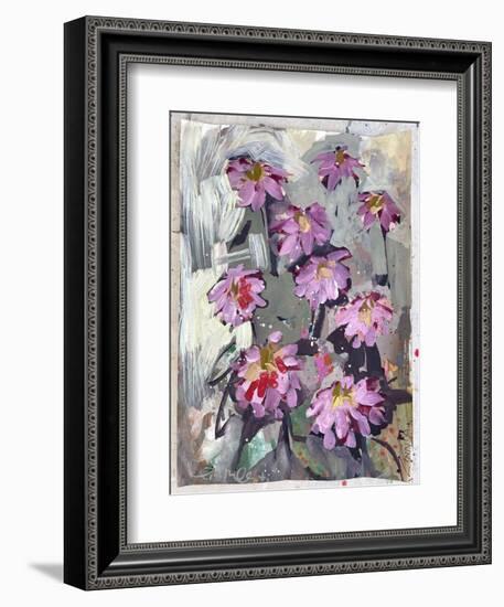 Zinnia II-Erin McGee Ferrell-Framed Art Print