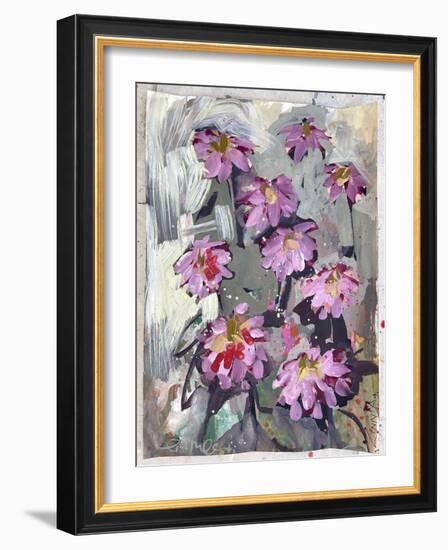 Zinnia II-Erin McGee Ferrell-Framed Premium Giclee Print