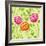 Zinnias I-Patty Young-Framed Art Print