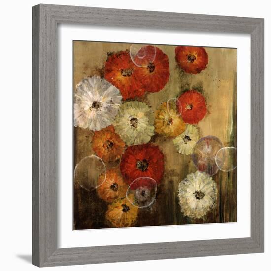 Zinnias-Farrell Douglass-Framed Giclee Print