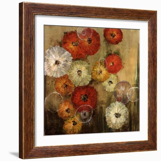 Zinnias-Farrell Douglass-Framed Giclee Print