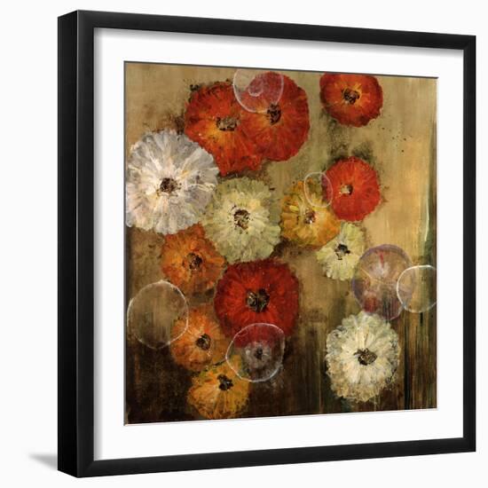 Zinnias-Farrell Douglass-Framed Giclee Print