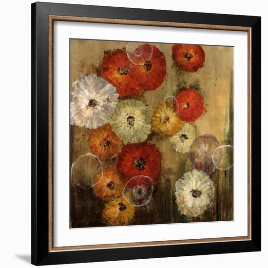 Zinnias-Farrell Douglass-Framed Giclee Print