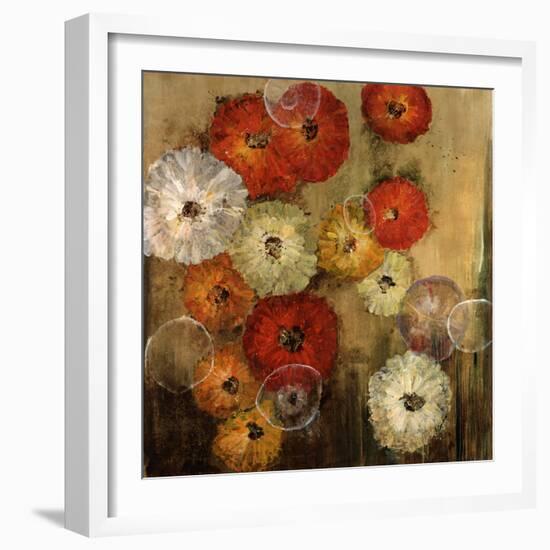 Zinnias-Farrell Douglass-Framed Giclee Print